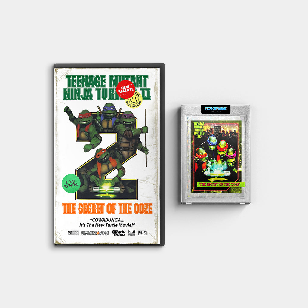 TMNT II VHS CARD – Toy Snobs
